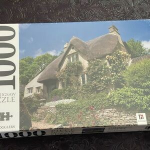 Hinkler 1000-Piece Cottage Garden Jigsaw Puzzle - Blue/Green